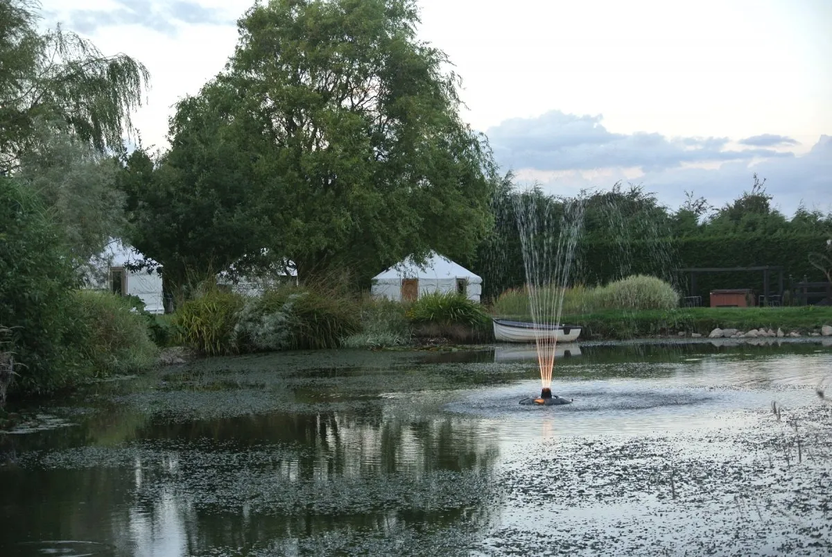 yurtsoverlookingsmalllake